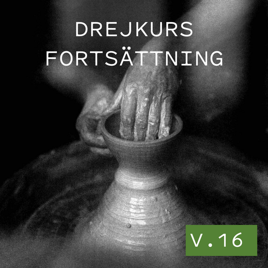 Kvällskurs i drejning, fortsättningsnivå, onsdagar