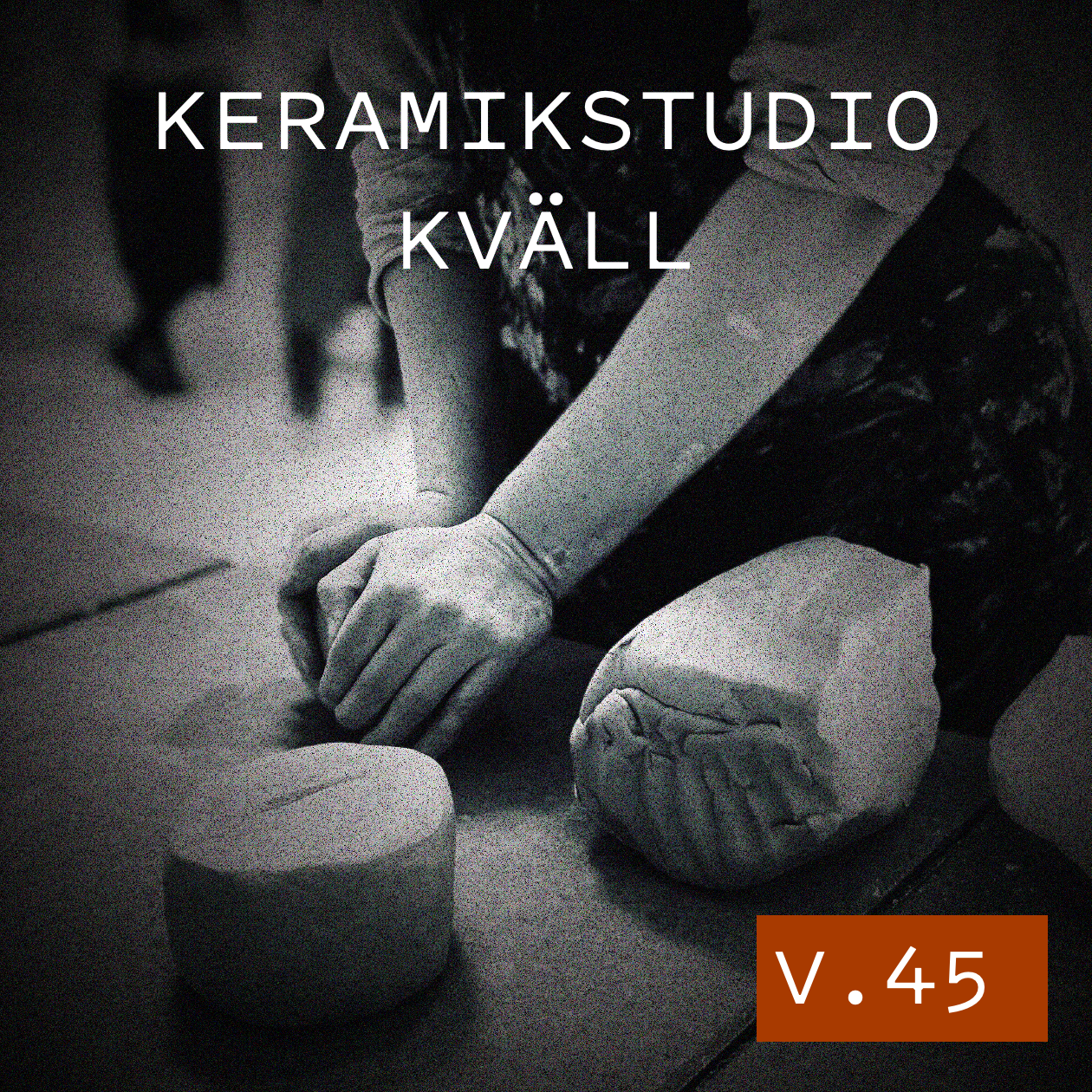 Keramikstudio kväll, alla tekniker, egna projekt, tisdagar